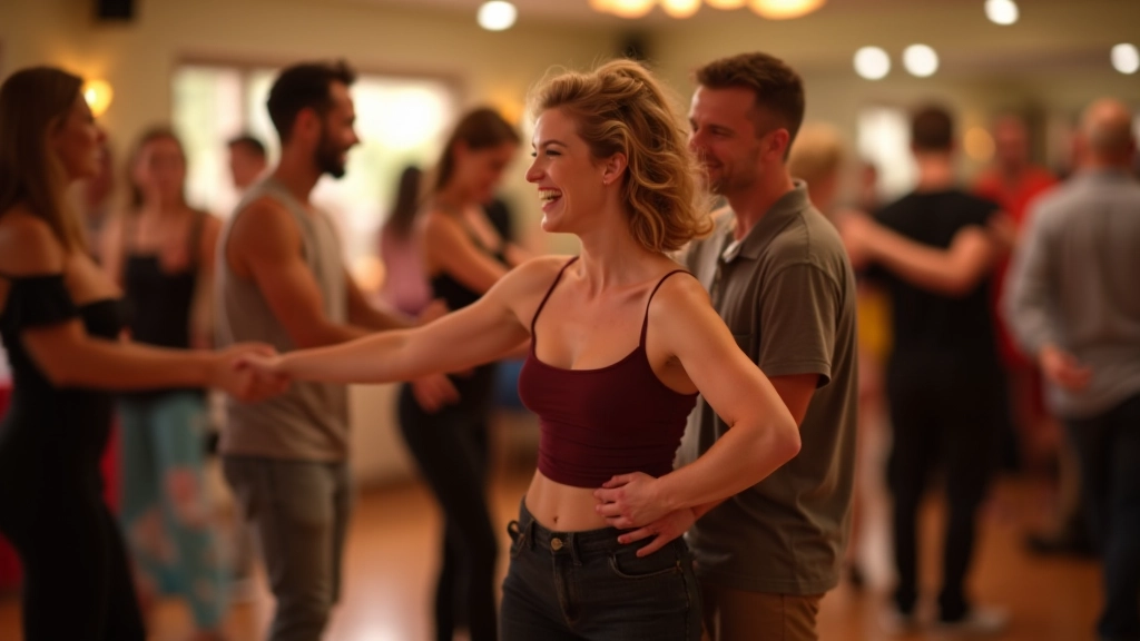 Dancers enjoying a bachata weekend retreat in Wexford